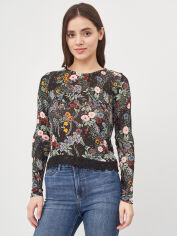 Акція на Джемпер жіночий H&M 371 136 XS Чорний/Зелений/Білий/Жовтий (PS2000000677545_KZ2000000677545) від Rozetka