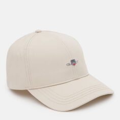 Акція на Кепка чоловіча GANT Unisex. Shield High Cap 9900110-34 L/XL Бежева від Rozetka