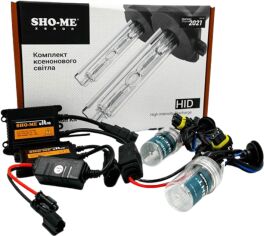 Акція на Комплект ксенону Sho-Me H11 6000К Infolight (Н11 6К S-M I) від Rozetka