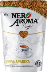Акція на Кава розчинна Nero Aroma 100% Арабіка 0.060 кг від Rozetka