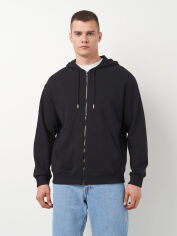 Акція на Толстовка на блискавці чоловіча Everlast Giacca Capp Felpa Nn Garz 37M292D80-2000 M Чорна від Rozetka