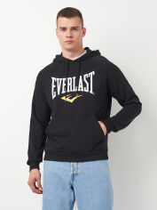 Акція на Худі чоловіче Everlast Cappuccio Felpa 37M297D80-2000 XL Чорне від Rozetka
