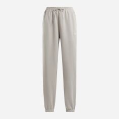 Акция на Спортивні штани жіночі Reebok Ri French Terry Pant 100205955 M Світло-сірі от Rozetka