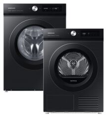 Акція на Пральна машина повногабаритна Samsung WW11B1504CABUA + Сушильний автомат Samsung DV90BB5245ABUA (комплект) від Rozetka