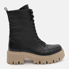 Акція на Жіночі зимові черевики високі PARADIZE SHOES B-3108 37 Чорні від Rozetka