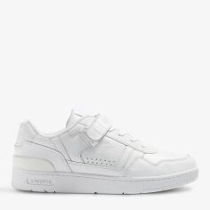 Акція на Чоловічі кросівки Lacoste T-Clip Velcro 746SMA0073-21G 45 (T10.5) 28.5 см Білі від Rozetka