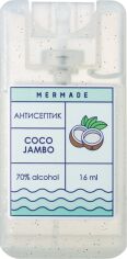 Акція на Антисептик-спрей для рук Mermade Coco Jambo 16 мл від Rozetka
