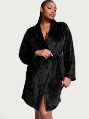 Акція на Халат жіночий теплий Victoria's Secret 26865822 XL/2XL Чорний (1560190955QC5X/XL) від Rozetka