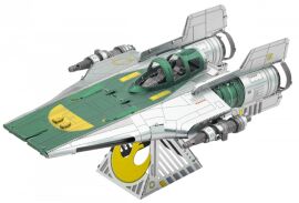 Акція на Металлический 3D конструктор Fascinations Star Wars - Resistance A-Wing Fighter, MMS416 від Stylus