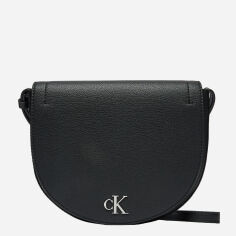 Акція на Сумка крос-боді через плече жіноча Calvin Klein K60K612718-BEH Чорна від Rozetka