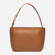 Акція на Сумка жіноча Calvin Klein K60K612551-GDB Коричнева від Rozetka
