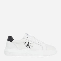 Акція на Жіночі снікери Calvin Klein YW0YW00823-0LB 38 Білі від Rozetka