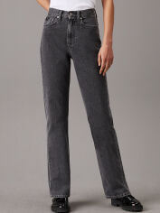 Акція на Джинси Regular Fit жіночі Calvin Klein Jeans J20J223657-1BZ 26/30 Сірі від Rozetka