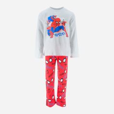 Акція на Дитяча піжама для хлопчика Disney Spiderman XH20037.REC 98 см Сіра/Червона від Rozetka