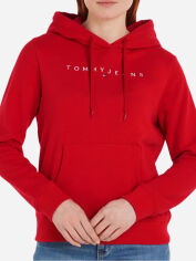 Акція на Худі жіноче Tommy Hilfiger DW0DW17324-XIT L Червоне від Rozetka