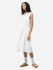 Акція на Сукня міді жіноча Uniqlo 243398057 L Біле від Rozetka
