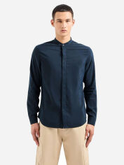 Акція на Сорочка чоловіча Armani Exchange 165455059 L Синя від Rozetka