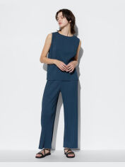 Акція на Костюм жіночий Uniqlo 629913742 L Синій від Rozetka