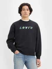 Акція на Світшот на флісі чоловічий Levi's 978114005 XL Чорний від Rozetka