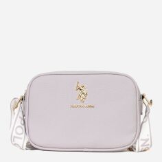 Акція на Сумка жіноча зі штучної шкіри U.S. Polo Assn 19236834 Бузковий від Rozetka