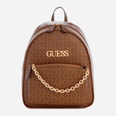 Акція на Рюкзак жіночий 6л Guess 288011392 Коричневий від Rozetka