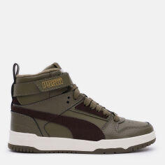Акція на Підліткові зимові черевики для хлопчика Puma RBD Game WTR 38844901 35.5 Deep Olive-Dark Chocolate-Puma Team Gold від Rozetka