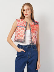 Акція на Куртка жіноча Zara 6895/716 L Різнобарвна від Rozetka