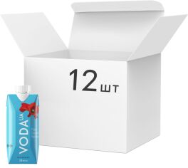 Акція на Упаковка питної негазованої води VODA UA Рідна Справжня Українська Синій 0.33 л х 12 шт від Rozetka
