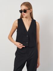 Акція на Куртка жіноча Zara 7484/688 S Чорна від Rozetka