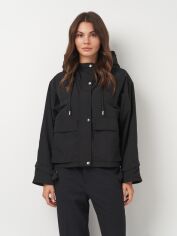 Акція на Куртка жіноча Zara 8073/048 S Чорна від Rozetka