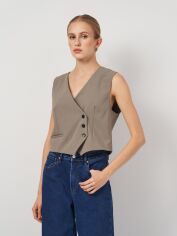 Акція на Куртка жіноча Zara 5427/741 M Хакі від Rozetka
