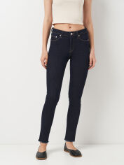 Акція на Джинси Skinny жіночі H&M 0-2331 28 Темно-сині від Rozetka