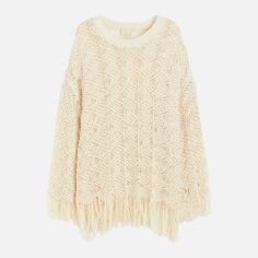 Акція на Джемпер жіночий H&M 1163958wer M Бежевий від Rozetka