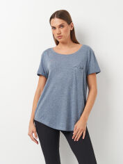 Акція на Футболка жіноча H&M 431908 S Сіра від Rozetka