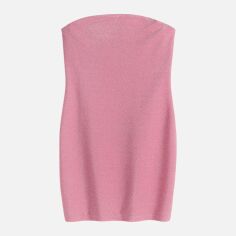 Акція на Плаття коротке літнє жіноче H&M 1065283wer L Рожеве від Rozetka