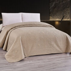 Акція на Покрывало стеганое Romance Cream Soho 230х250 см від Podushka