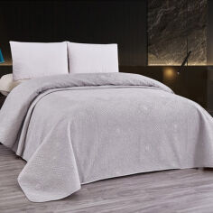 Акція на Покрывало стеганое Romance Ivory Soho 230х250 см від Podushka
