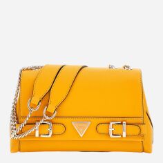Акція на Сумка крос-боді через плече жіноча середня Guess HWEBG9-51121-MGD MARIGOLD від Rozetka