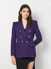 Акція на Куртка жіноча Zara 8263/646 S Фіолетова від Rozetka