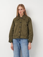 Акція на Куртка жіноча Zara 8491/415 M Зелена від Rozetka