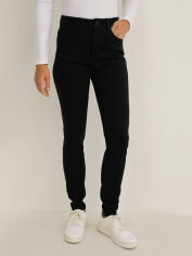 Акція на Джинси Slim Fit жіночі C&A GD-00061266 34 Чорні від Rozetka