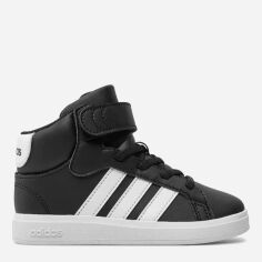 Акція на Підліткові демісезонні черевики для хлопчика Adidas IE3863 38 Core Black від Rozetka