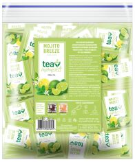 Акція на Чай зелений Tea Moments Mojito Breeze зі смаком Мохіто 50 пакетиків від Rozetka