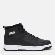 Акція на Підліткові черевики для хлопчика Puma Rebound JOY Fur 37557601 37 (4UK) Чорні від Rozetka