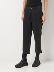Акція на Штани жіночі H&M 0298283_003 38 Чорні (СА2000001998106) від Rozetka