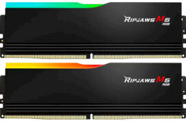 Акція на G.Skill 32 Gb (2x16GB) DDR5 6000 MHz Ripjaws M5 Rgb Black (F5-6000J3040F16GX2-RM5RK) від Stylus