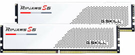 Акція на G.Skill 48 Gb (2x24GB) DDR5 5200 MHz Ripjaws S5 Matte White (F5-5200J4040A24GX2-RS5W) від Stylus