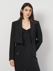 Акція на Куртка жіноча Zara 2010/732 S Чорна від Rozetka