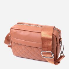Акція на Сумка крос-боді через плече жіноча маленька Vintage leather-22795 Руда від Rozetka