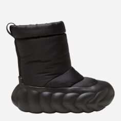 Акція на Жіночі дутики Crocs OverPuff Boot 210667-060 37-38 (M5/W7) 23 см Blk/Blk від Rozetka